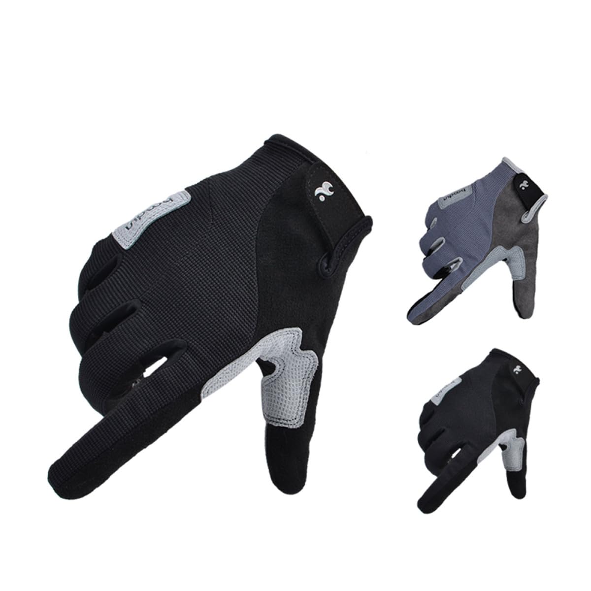 SUPVOX Guanti Arrampicata Full Finger Antiscivolo per Trekking e Sport Esterni Materiale Resistente e Flessibile per Tattico e Outdoor