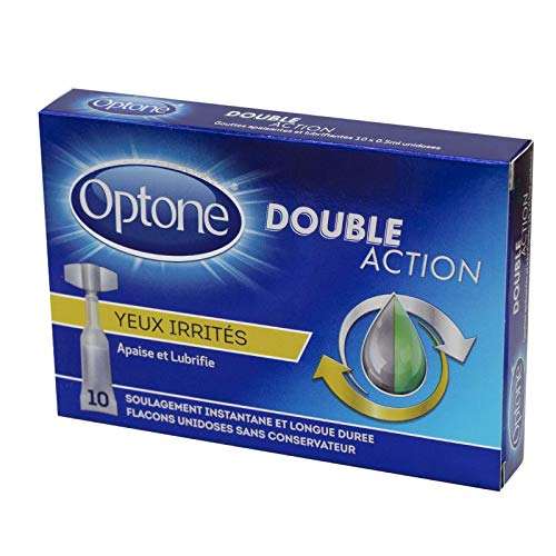 Optone - MONODOSES SANS CONSERVATEUR APAISANTES YEUX IRRITES X10 OPTONE