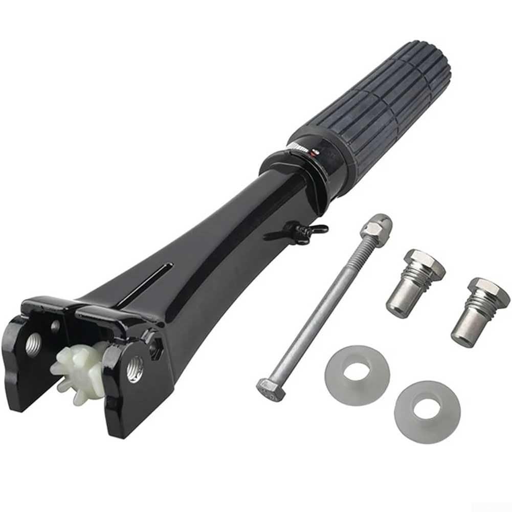 Conjunto de mango para Tohatsu 9.9HP 15HP 18HP, construcción robusta de plástico y metal, agarre ergonómico para un control suave, parte 398S63011-0