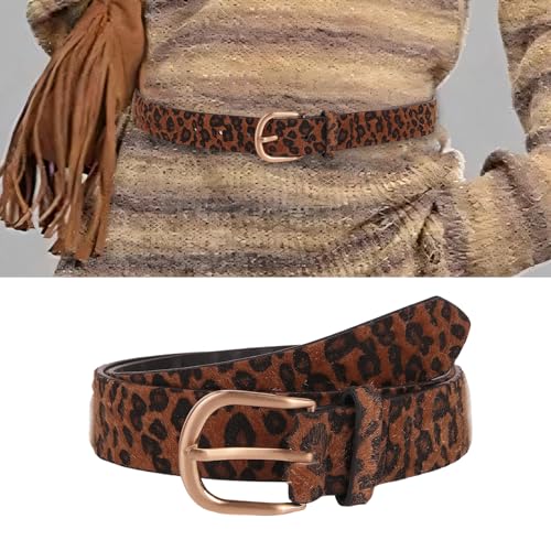 Elegant Animal Print Waist Belt For Women And Teens Waiststrap Pin Buckle Belt For Dresses Jeans Pants Everyday Use2