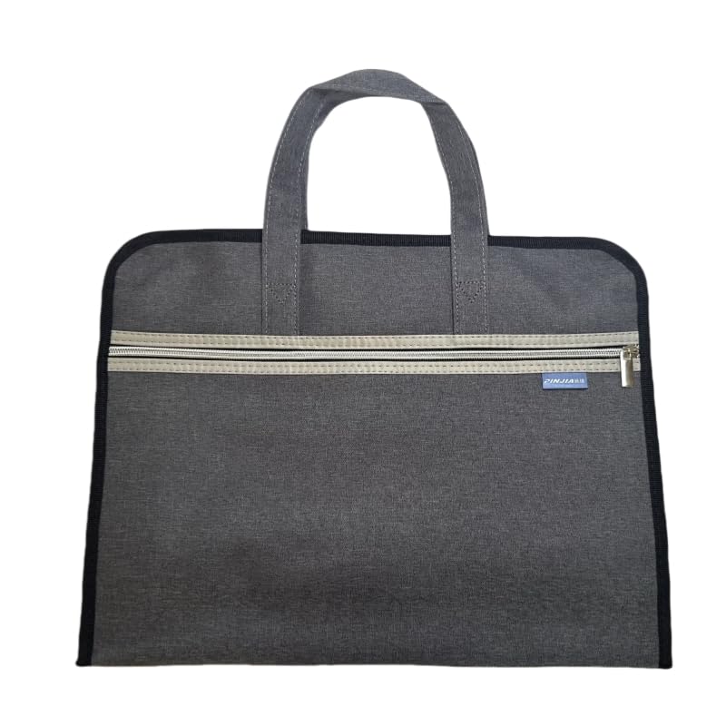 Large Capacity Briefcase Folder Tote Bag Storage Handbag Waterproof Document File Paper