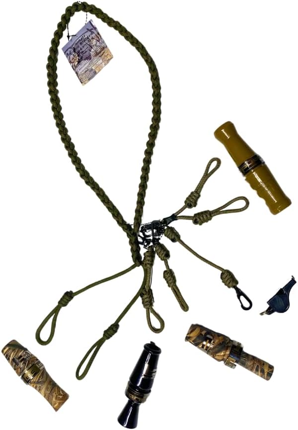 Ultimate Round Braided Call Lanyard Four Double... 9 Ultimate Round Braided Call Lanyard Four Double...