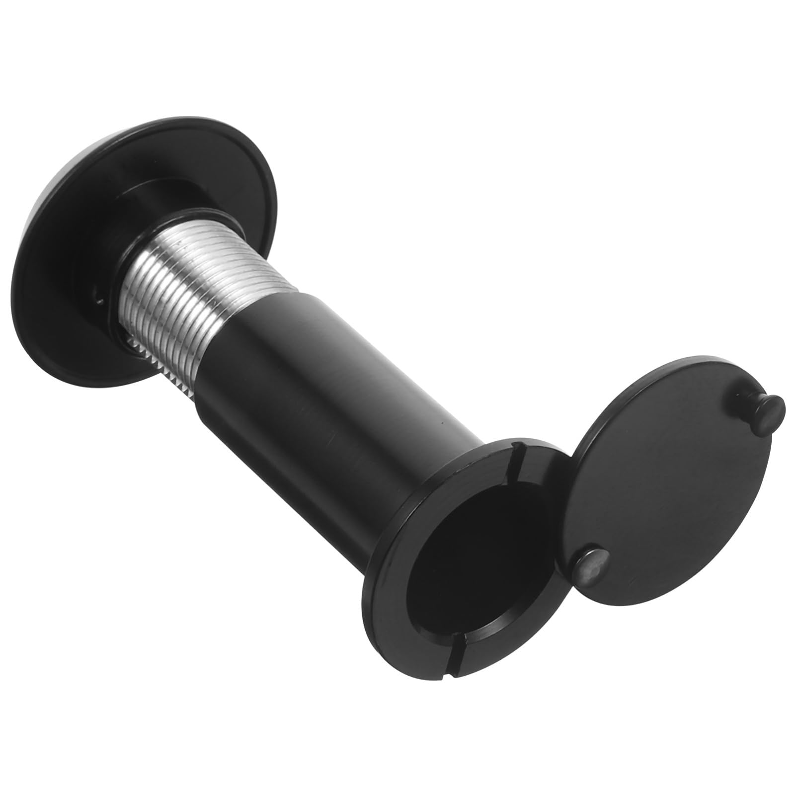 Peephole de porte grand angle 220 degrés avec cache intimité