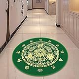 5.Sicher rutschfest: Wir machen ein spezielles Design für die Sicherheit des Teppichs. Fügen Sie rutschfestes Material auf der Rückseite hinzu. Es gibt viele rutschfeste Punkte auf der Rückseite, die nicht herunterfallen, verblassen und keinen Geruch haben, und das Design ist sicherer und zuverlässiger.