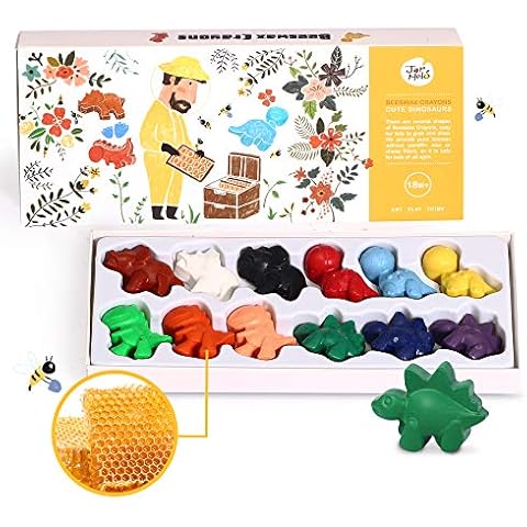 Jar Melo Natural Beeswax Crayons for Kids Cover
