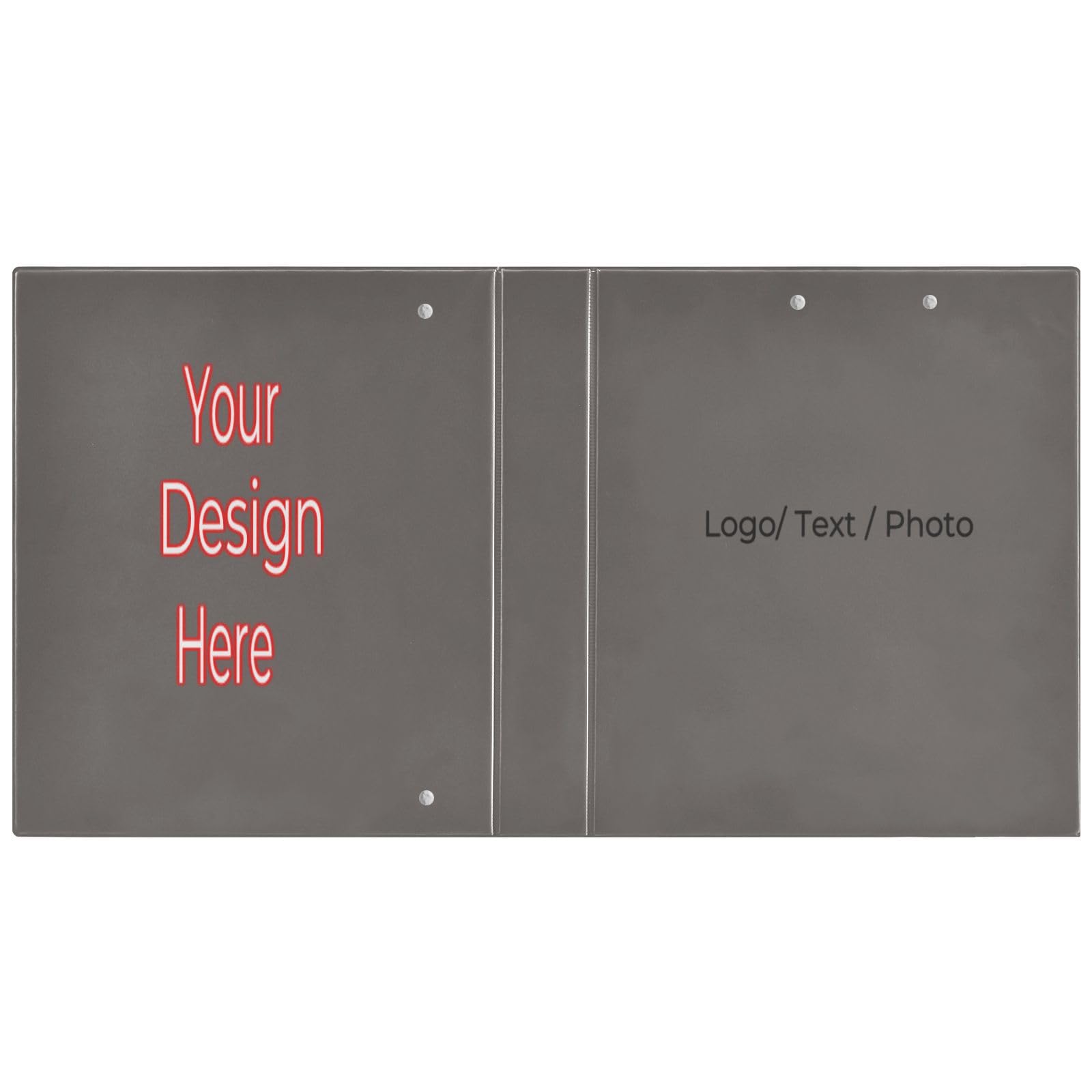 Carpetas personalizadas de 1.5 pulgadas, 3 anillos, carpeta de anillos en D personalizada, carpeta flexible de 3 anillos, carpetas decorativas, carpeta de 3 anillos con portapapeles