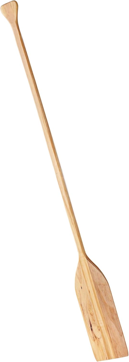 Seachoice Wood Paddle, New Zealand Construction, Wide Top Hand Grip, Clear Finish, Various Sizes 5'