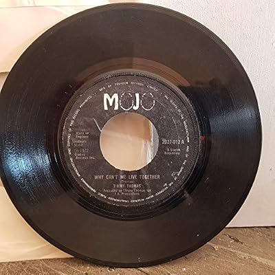 TIMMY THOMAS why can't we live together. FUNKY ME. 7" vinyl SINGLE. 2027012