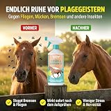 Green Hero Bremsen & Fliegenspray Pferd 500 ml | Sofortschutz gegen Bremsen, Fliegen, Mücken, Kriebelmücken & Hirschlausfliegen | Bremsenspray als Insektenschutz für Pferde