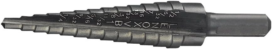 Lenox 30960MVB412 VARI-BIT Step Drill Bit, 4mm - 12mm