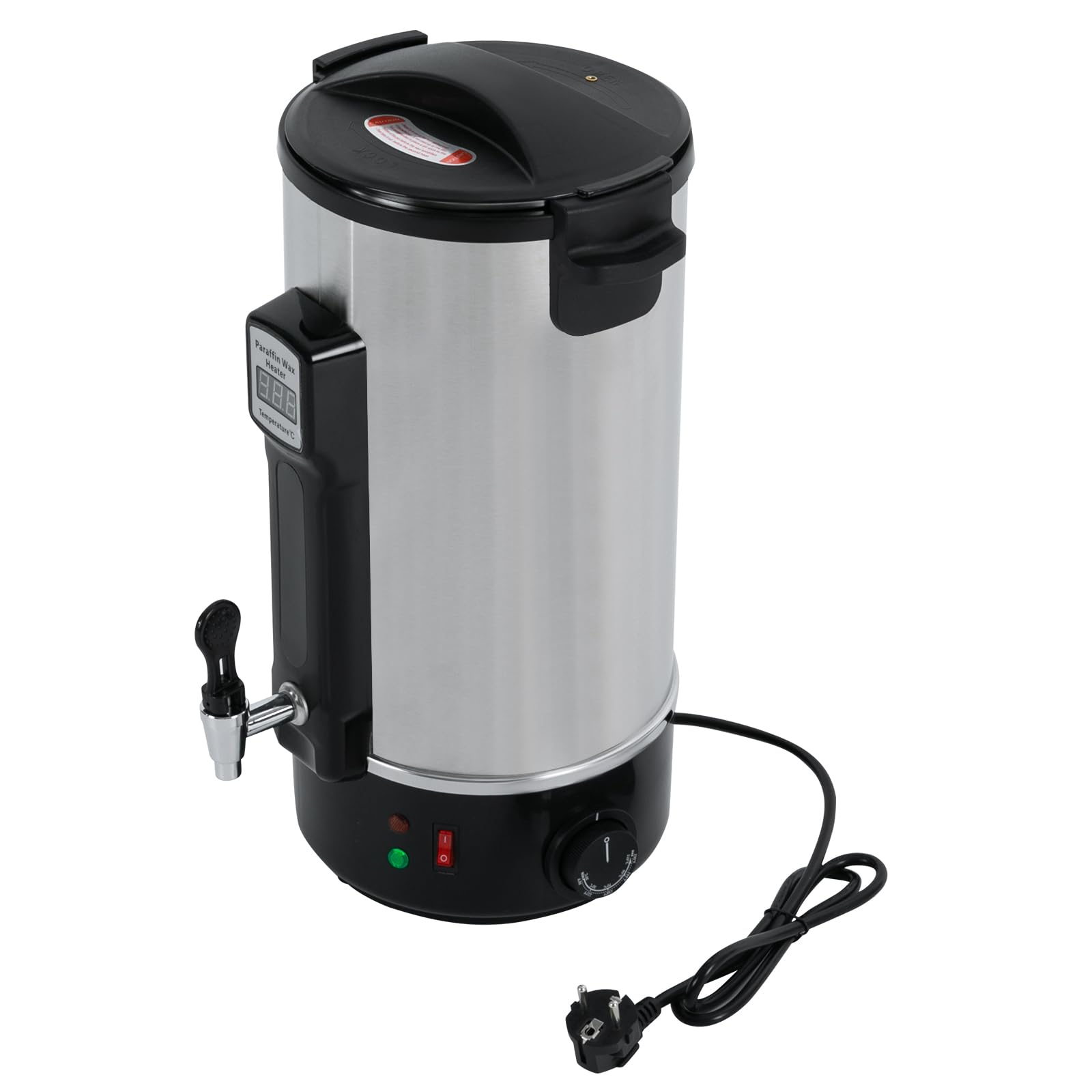 8L/10L/10,8L/12L fusore di cera per la produzione di candele, in acciaio inox, con manico resistente al calore, per candele, per la casa, il fai da te, piccole candele (10,8 L)