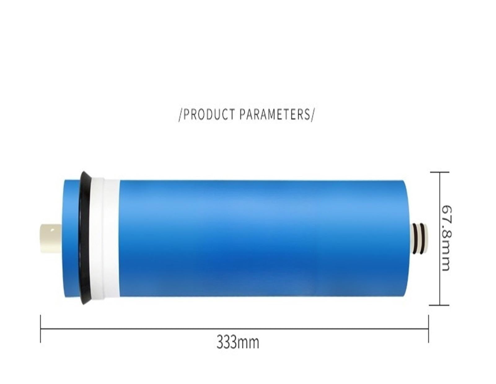 Accesorios para filtros 2 filtros de ósmosis inversa 400 gpd, membrana 3013-400, cartuchos filtro agua, for RO para baño, cocina