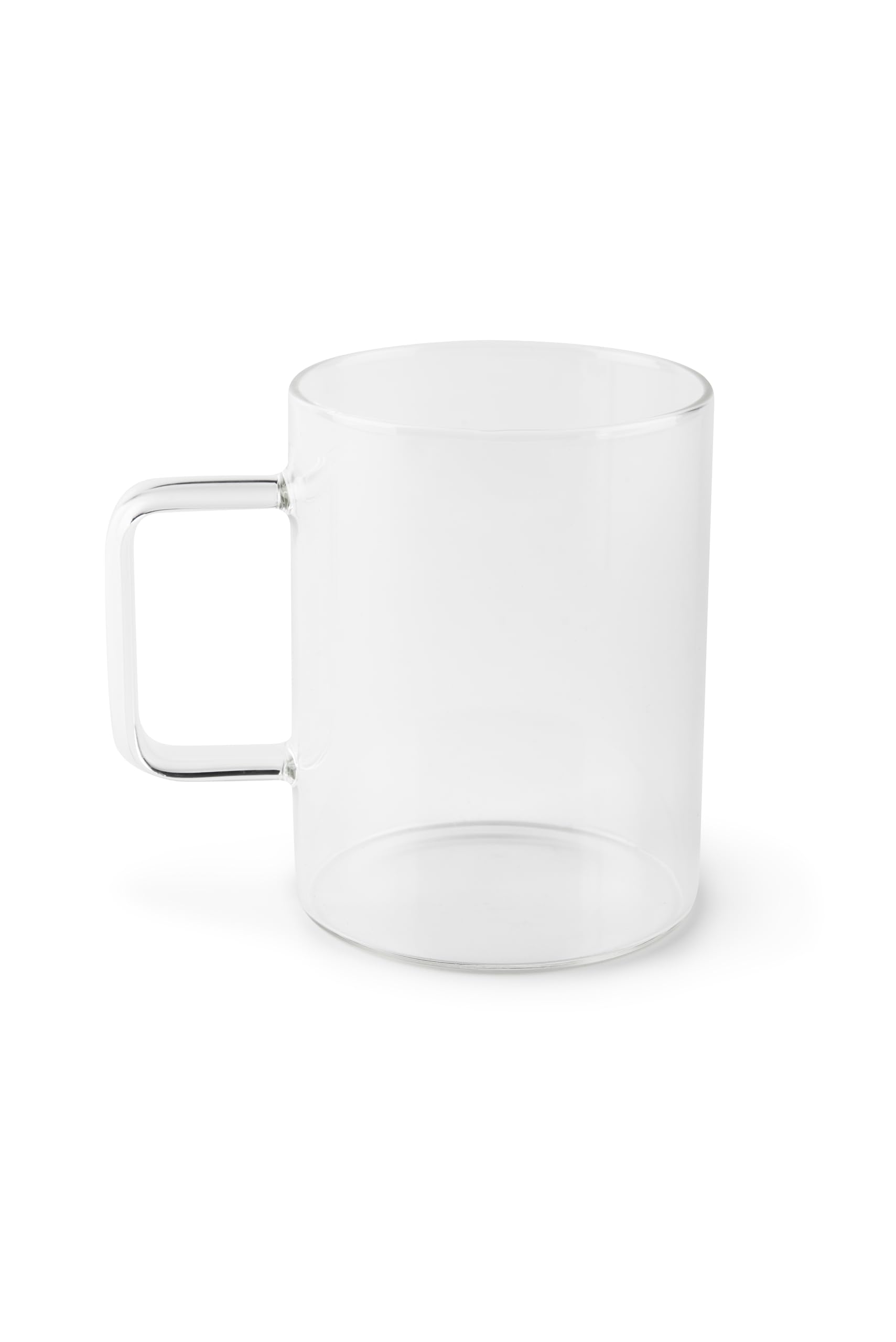 Excelsa Essential Set of 6 Clear Borosilicate Glass Tumblers Capacity 450ml