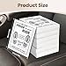 Paper Floor Mats for Cars 100pcs, Disposable White Paper Mats for Car Detailing, Waterproof Papers Floor Mats for Cars Detail, Thank You Mats for Cars Detailing, Car Dealership Supplies