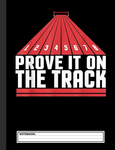 Track Gift For The Track Team and Running Enthusiasts Notebook: Lined Cross Country Running Notebook / Journal. Great CC Accessories &amp; Novelty Gift Idea for all XC Runner