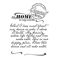 Laser-kunststof sjabloon, DIN A4, achtergrond | creatief wandontwerp, textiel, papier, scrapbooking (sterren