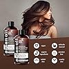 Argan Oil Shampoo and Conditioner Set - Sulfate-Free Formula with Nourishing Moroccan Oil and Keratin -for All Hair, Curly or Straight - Hydrate Repair Defy Frizz for Salon-like Results!16 Fl Oz 2 PK