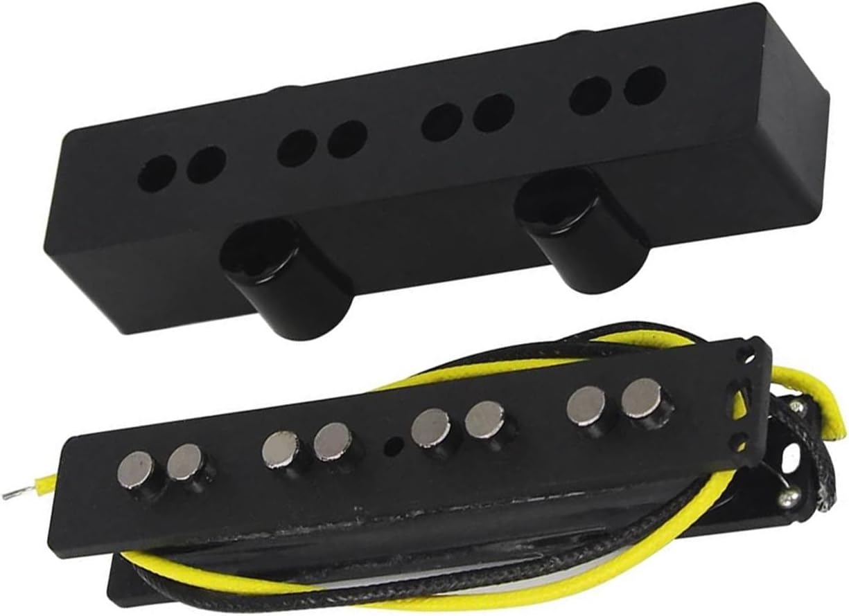 Acoustic Guitar Pickups 2piece Bridge Pickup Accessory Kit For 4string Acoustic Bass Guitar
