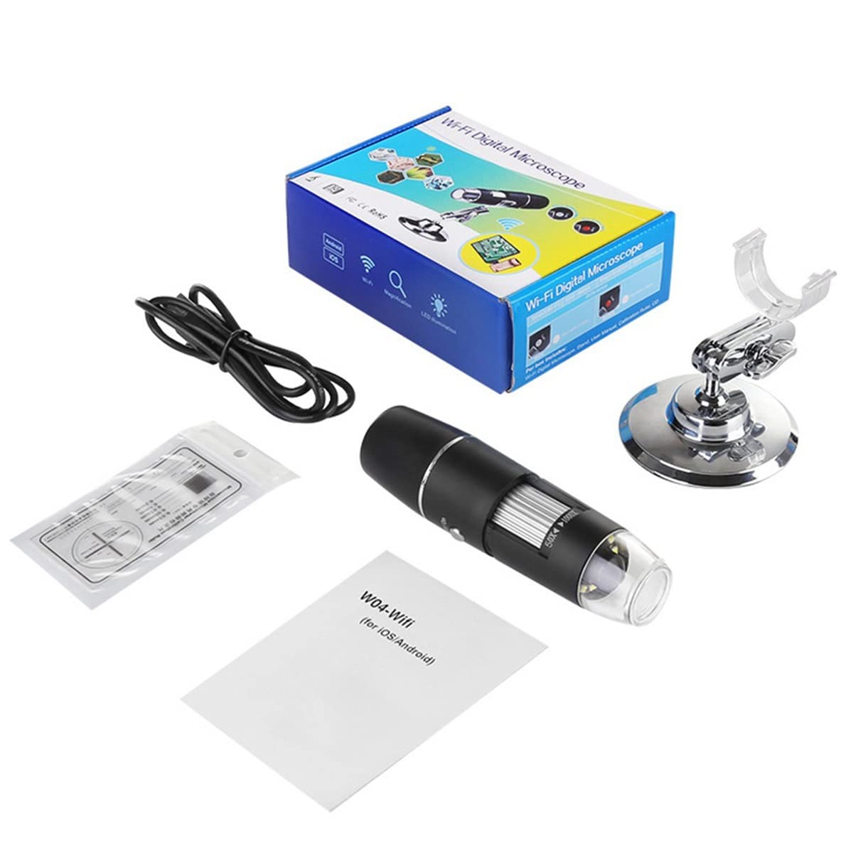 Zestaw akcesoriów do mikroskopu, aparatu do przygotowywania ostrzy, 1000X megapikselowy USB cyfrowy mikroskop, elektroniczna kamera stereo USB z uchwytem, dostęp
