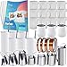 Brother SP-1 Dye-Sublimation Printer Bundle with 7-in-1 Turquoise Tumbler, Mug & Cup Press, Full Ink Set, 310 Sublimation Transfer Sheets, Sublimation Blanks, Tape and More