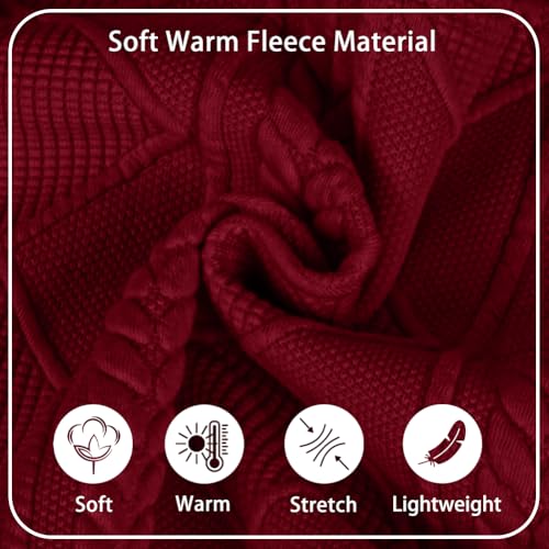 meioro Hundepullover mit Reißverschluss und Kapuze, für Hunde, Katzen, niedlich, warm, mit Kapuze, Winter, warm, Welpen, französische Bulldogge, Mops (Größe L, Rot)