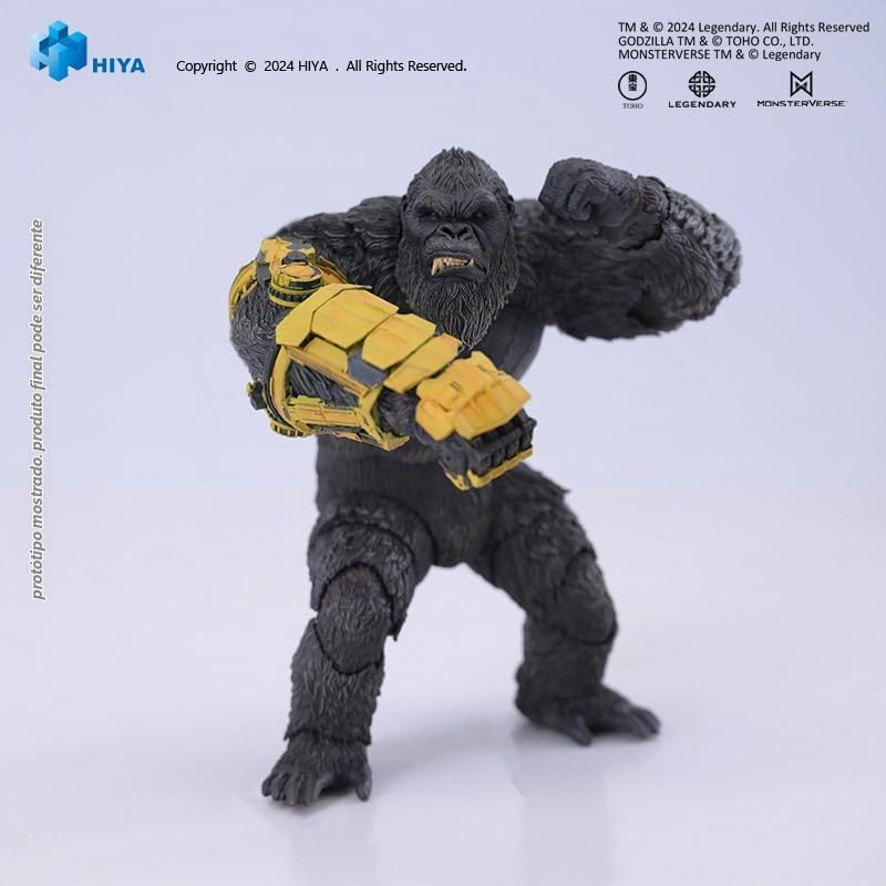 特撮 Hiya Toys KONG BEASTGROVEver. Godzilla x Kong: The New Empire: Kong (B.E.A.S.T. Glove) Exquisite