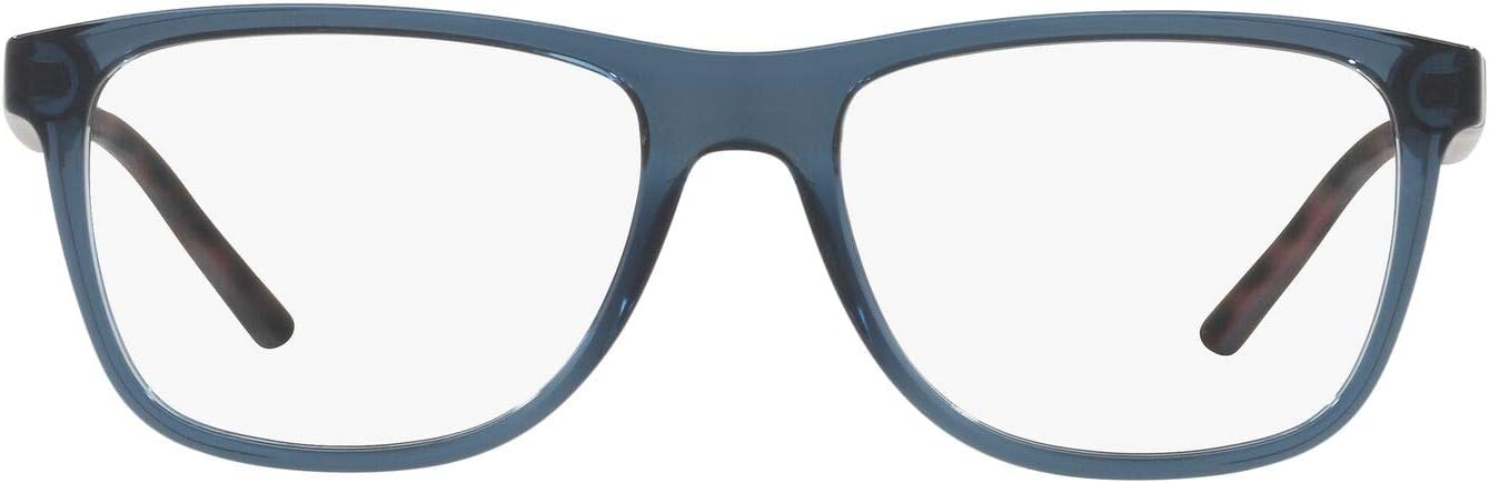 Armani Exchange Men's Ax3048f Low Bridge Fit Rectangular Prescription Eyeglass Frames