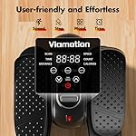 Under Desk Elliptical Machine, Leg Exerciser as Seen on TV While Sitting for Senior with Remote Control, Portable & Quiet Pedal Exerciser with 12 Adjustable Speed - Image 5