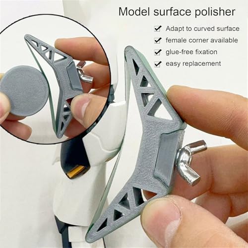Travaux de finition de modèles complexes avec ce dispositif de ponçage portable de précision - 3