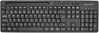 Teclado sem fio C3Tech KB-W100BK Layout ABNT2 com 6 teclas Multimidia incluso 1 Pilha AAA, Receptor USB Nano, Suporte sobre o teclado para colocar smartphone ou tablet