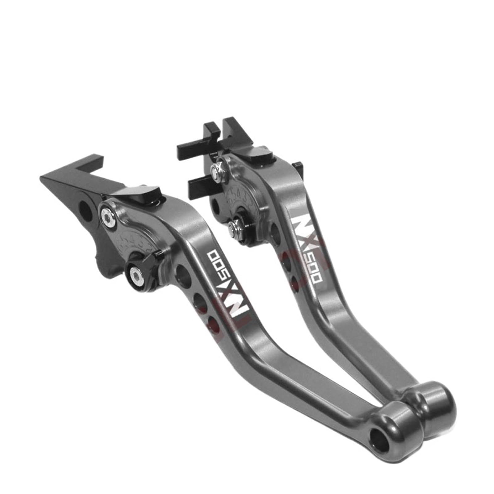 Mwbdjfod Titanium Fit Nx500 2024- Brake Handles For Ho&Nda Nx 500 Clutch Levers Motorcycle Brake Clutch Levers Handle Bar Handle Handlebar Clutchs Brakes Levers