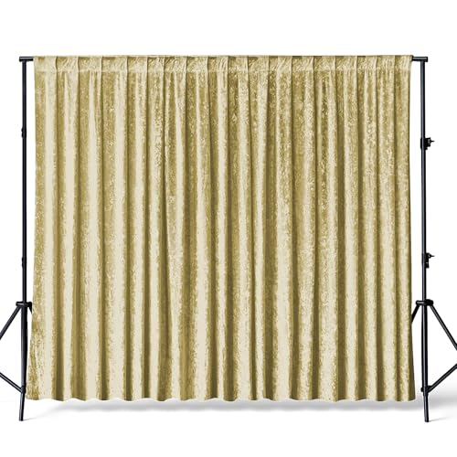 Rideaux écrasés 3x3m WedDecor pour salon et grands événements