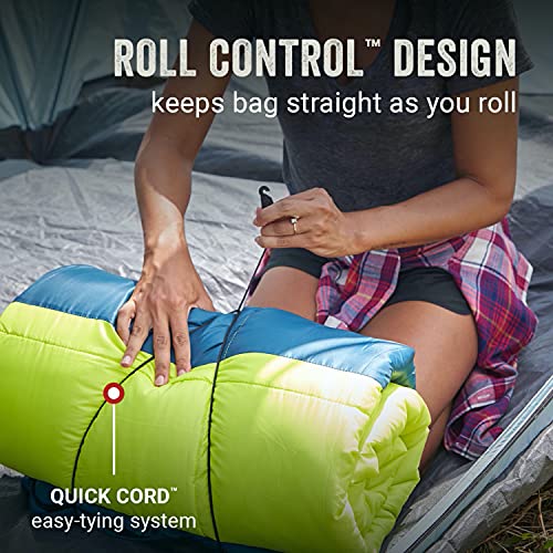 Coleman Kompact Sleeping Bag, Bolsa de Dormir Ligera para Adultos, 40°F, para Camping, Senderismo y Mochilero, con Bolsa de Compresión incluida miniatura 6