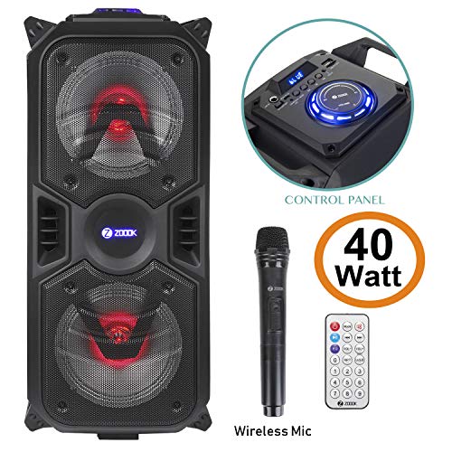 zoook rocker thunder xl 50 watts trolley