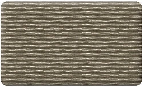 Take Ten Anti-Fatigue Kitchen Comfort Mat 18x30 Bamboo Weave Taupe
