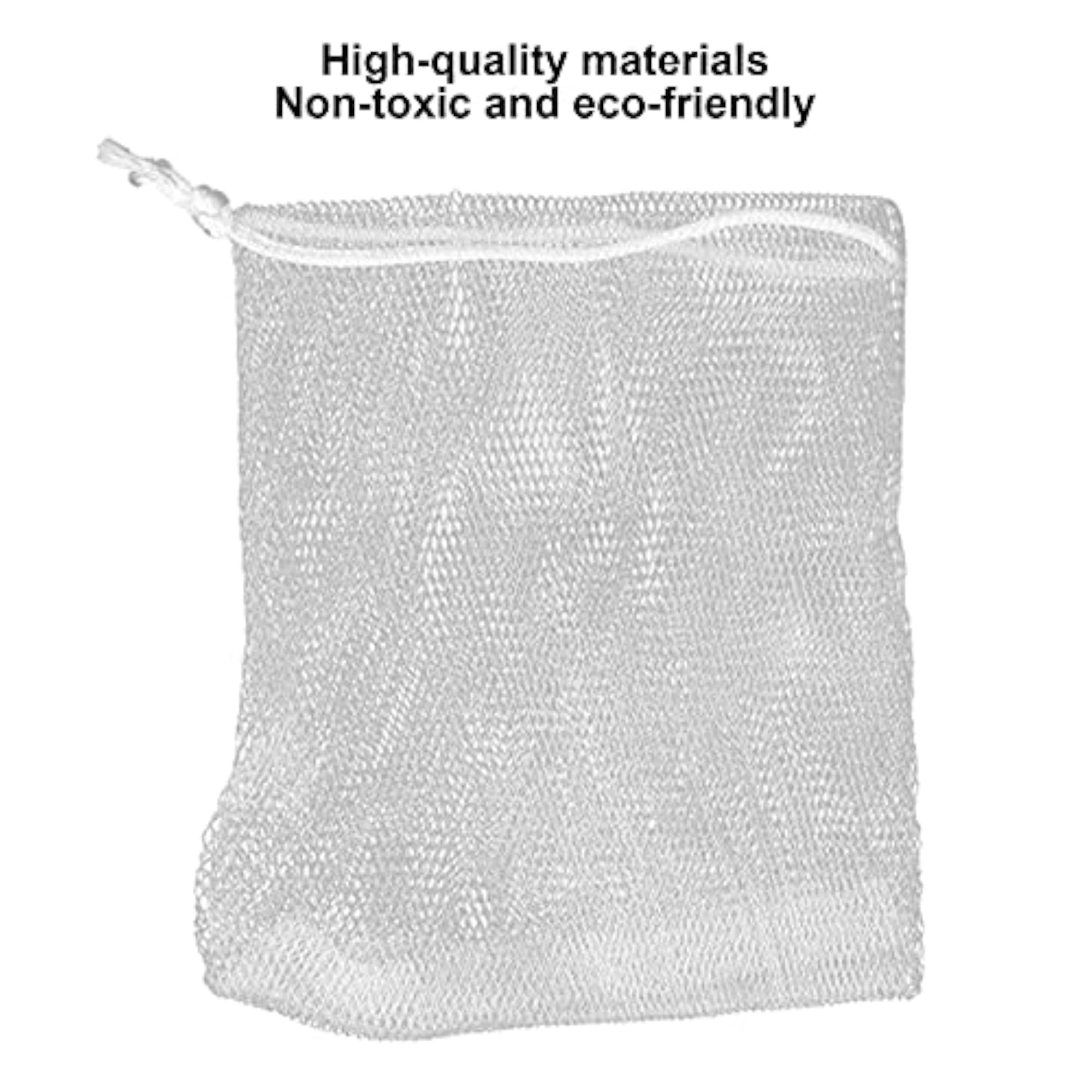 Bubble Mesh Bag, Travel Portable Foam Pouch for Bathing