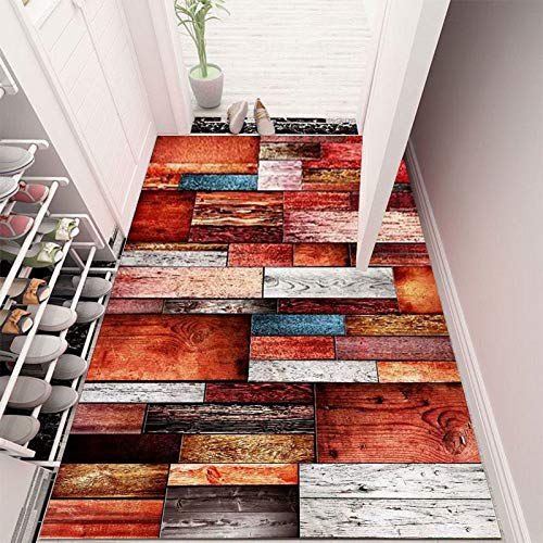 Tapis de salle lavable pour habiller la maison | Confort découpable de 60x200 cm