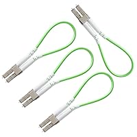 Vista 8 de GwliUni 4 unids OM3 Loopback Plug Tester Multimodo SC-UPC Fibra óptica Duplex Cable Adaptador 50/125