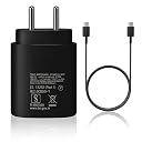 IBERLS 25W Type-C PD 3A Superfast Adapter with 1M C-Type Cable Compatible with Samsung A57|A37|A07|A55|A16|A36|A56|A35|A06| M36|M35|M16|M06|M05|M56|F17|F17e|F70e|F36|F06|F05|F56|F16|S26|25watt gallery image