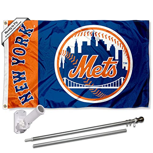 Ny Mets Hat New York Mets Flag 3x5 FT Banner Logo G Produktbild-Vorschau 13