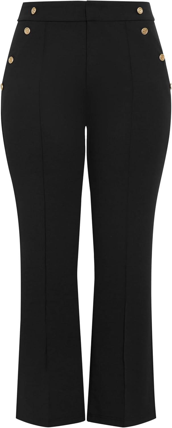 City Chic Women's Plus Size Pant Goldie - Image 6