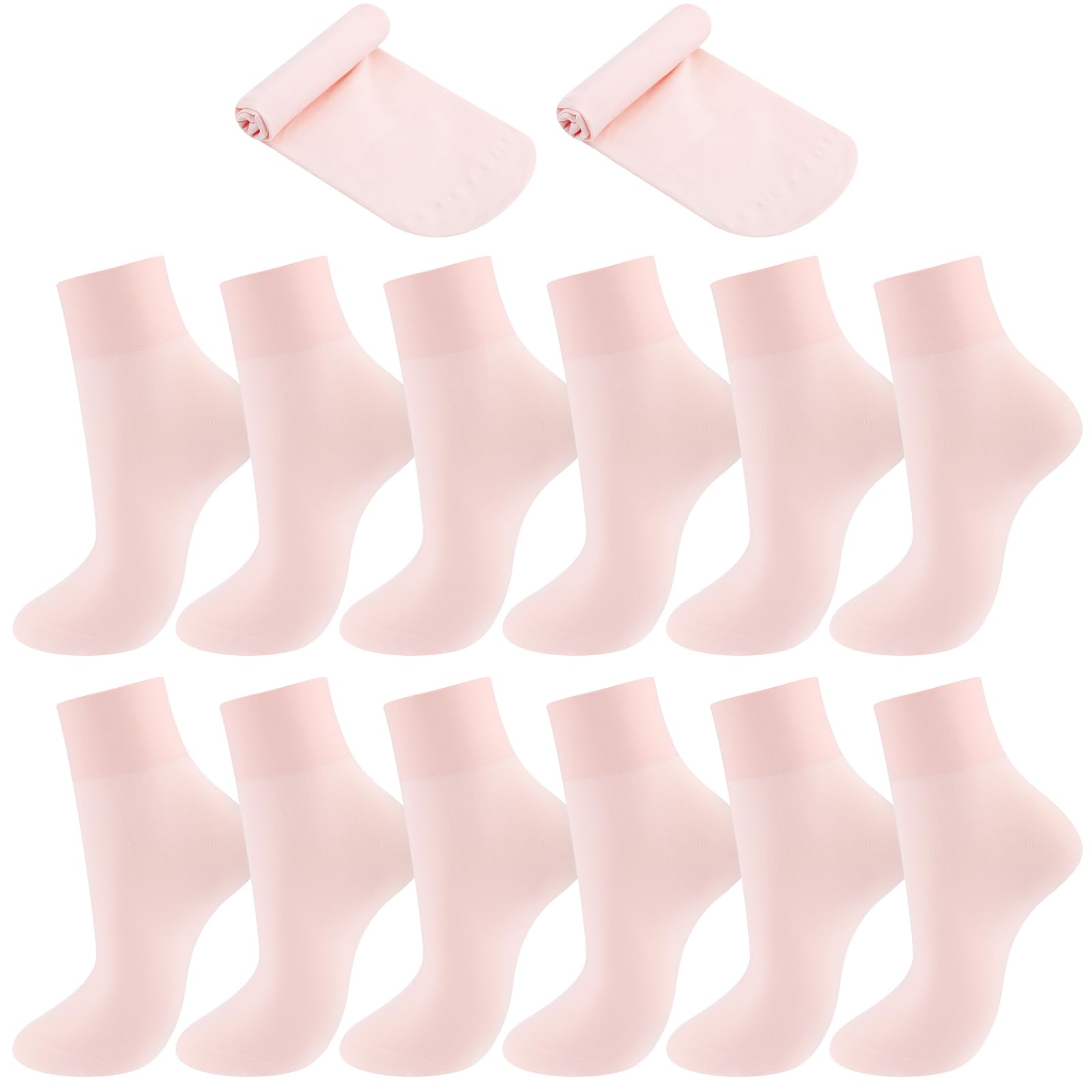 Janmercy 6 Pairs Girl's Dance Ballet Socks
