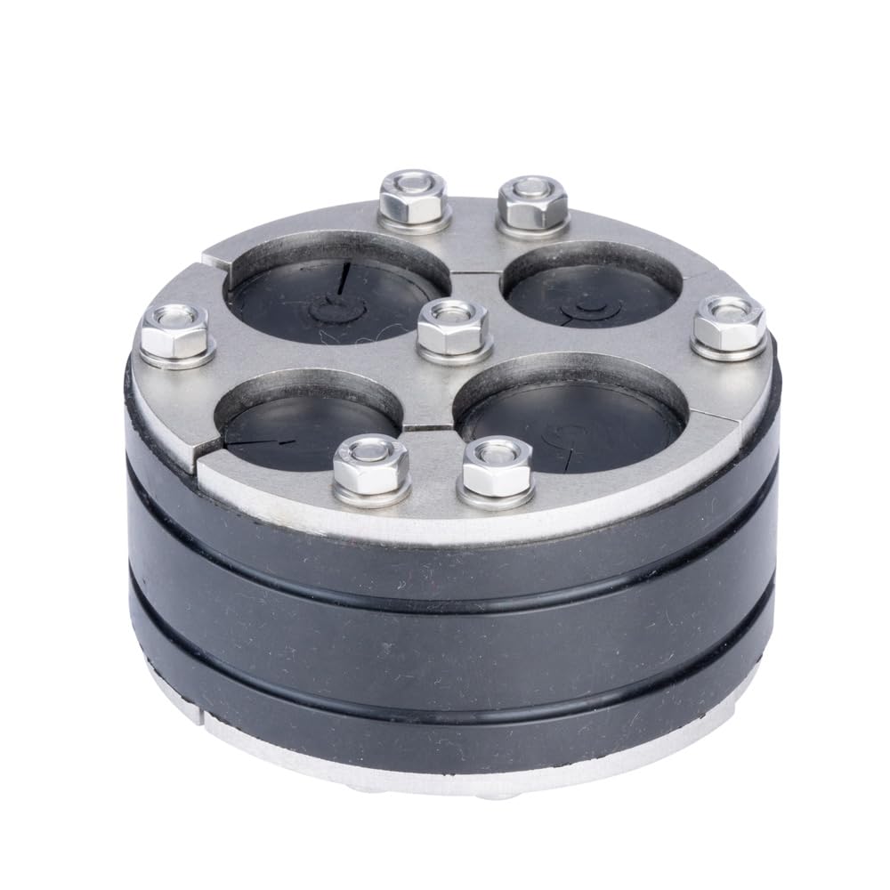 PSI Compakt Ringraumdichtung Varia Multi Mehrfach-Mauerdurchführung Kernbohrung 100 mm, Mediumrohr 2x(4-25 mm), 2x(4-32 mm)