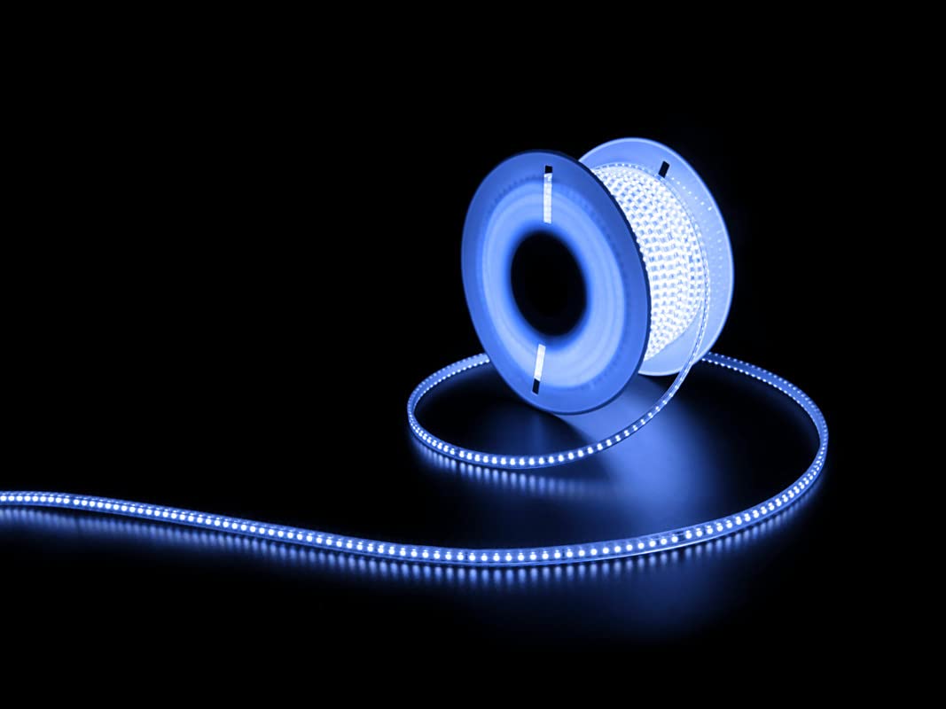 Sturlite Vigor Blue Rope Light|7.5W 45Mtrs Led|120 Leds Per Meter Strip Rope Light,Waterproof Outdoor Flexible Light With Connector|45 meters