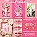 Imagen de Desing Wish 3 Piezas Pintalabios Magico Aloe Vera Flor Labial Cambia Color PH Pintalabios Labiales Barra Labios Permanente Bálsamo Labial Hidratante Lip Tint Gloss Lapiz Kit Maquillaje Mujeres Regalo