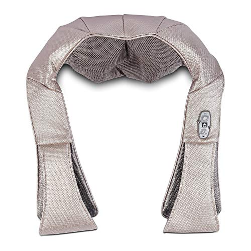 iRest Shiatsu Nacken- und Rückenmassagegerät mit Wärmetherapie, elektrisch, ideal für Zuhause, Büro und Auto Cover