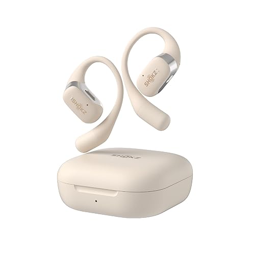 Shokz OpenFit Écouteurs sans Fil Crochets Auriculaires Appels/Musique/Sport/Au Quotidien Bluetooth