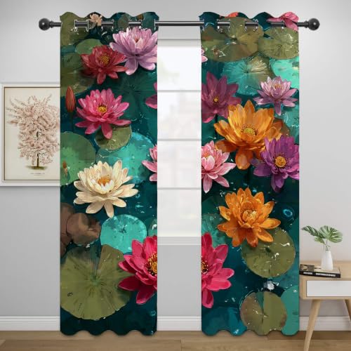 Rideaux thermiques nénuphar pour stopper le froid dans la chambre