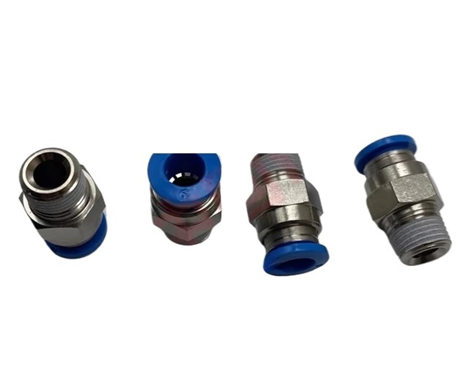 Conector neumático de 1/8" con rosca cónica libre de fugas, modelo QS-1/8-6 3