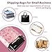 Poly Mailers 10x13 Inch 100 Pcs - Pink Bow printed Shipping Bags, 2.4mil Thickness, Waterproof and Tear Resistant Mailing Envelopes, Self-Sealing Packaging Bags for Small Business